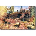 thumbnail image 1 of Ceramic Tile Mural-Lawrence Alma-Tadema Garden 14. 72" w x 48" h using (24) 12 x 12 ceramic tiles, 1 of 3