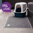 thumbnail image 6 of Pawkin, Cat Litter Mat With Litter Lock Mesh Design, Extra Large, Gray, 6 of 7