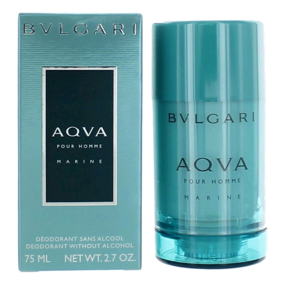 Aqva Marine by Bvlgari, 2.7 Deodorant Stick Men (Aqua)