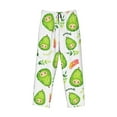thumbnail image 4 of Balery Men'S Kawaii Avocado Pants,Sleepwear Pants,Pajama Pants,Pj Bottoms Drawstring And Pockets-Small, 4 of 9