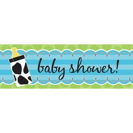 Giant Baby Shower Banner Baby Boy Cow Print Walmart Canada Giant Baby Shower Banner Baby Boy Cow Print Walmart Canada