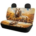 thumbnail image 2 of KUIFORTI Sunflower Car Seat Covers for SUV Truck Van, Aztec Horse Auto Front Rear Seat Cover Car Accessories for Women Adults Men, 2 of 7