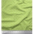 thumbnail image 1 of Soimoi Polyester Crepe Fabric Anchor Hook Nautical Print Sewing Fabric Yard 42 Inch Wide, 1 of 3