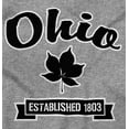 thumbnail image 2 of Ohio Cute Buckeye Leaf Souvenir Men's Graphic T Shirt Tees Brisco Brands L, 2 of 4
