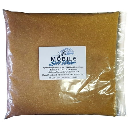 

Softener Resin(Cation) Ion-Exchange 0.1 Cubic Foot - 5.1 pounds / 2.31 Kgr