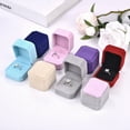 thumbnail image 3 of Ring Box Velvet Jewelry Boxes Jewelry Display Cases Storage Box Wedding Ring Packaging Gift Box Counter Display Rings Wholesale 08, 3 of 6