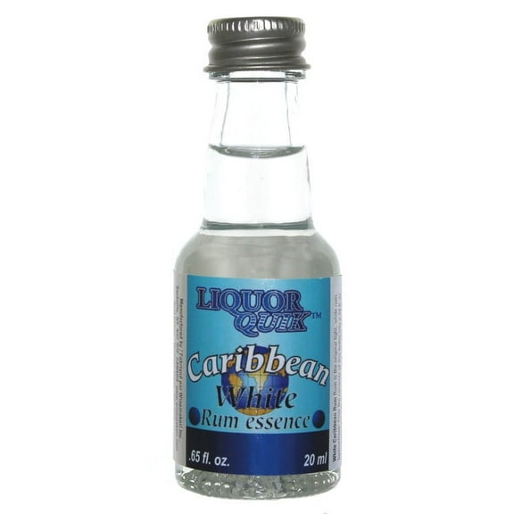Liquor Quik Natural Rum Essence 20 mL (White Caribbean Rum)