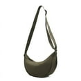 thumbnail image 1 of Xihbxyly Bolso Bandolera de Nailon con Forma de Media Luna, Ligero y Duradero, Diseño Bandolera Versátil, Elegante y Espacioso para La Escuela, Deportes y Viajes. Regalo Perfecto para Mujeres. Múltip, 1 of 3