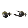 thumbnail image 6 of Oil Rubbed Bronze Entry Door Lever and Single Cylinder Deadbolt Combo, 6-Way Universal Fit, 6 of 11