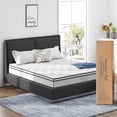 thumbnail image 2 of Queen Mattress, 12 Inch Queen Mattress in a Box with Gel Memory Foam Mattress, Medium Firm Mattress for Pressure Relief, Strong Edge Support, CertiPUR-US & Fiberglass Free, 2 of 7