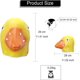 thumbnail image 3 of Nueva llegada disfraz de fiesta de lujo disfraz de pato amarillo de látex máscara facial completa, 3 of 5