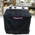 thumbnail image 3 of Fire Pit Cover, Easy Installation Waterproof Fire Pit Table Cover Rectangular 420D Silver Coated  for Fire Table, 3 of 7