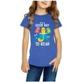 thumbnail image 3 of Avrntaa Ita Good Day to Read Shirt for Toddler Baby Boy Girl - Summer Casual Crewneck T Shirts 3-14T, 3 of 4