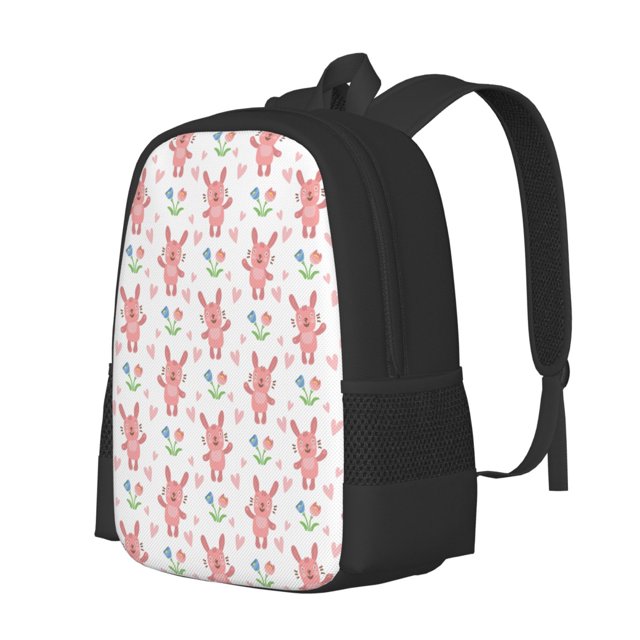 Disketp Hello Rabbit Mochila Minimalista de Gran Capacidad, Mochila de Viaje para Escuela, Trabajo o Uso Diario