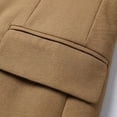 thumbnail image 5 of Beauty-Emily Men’s Double Breasted Suit Set, 2 Pcs Peak Lapel Blazer & Pants, Slim Fit Formal Wear for Wedding, Prom & Party, 5 of 11