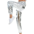 thumbnail image 4 of Deals Womens Pants Women's Fashion Club Shiny Causal Pants Sports Pants Pencil Pants, 4 of 9