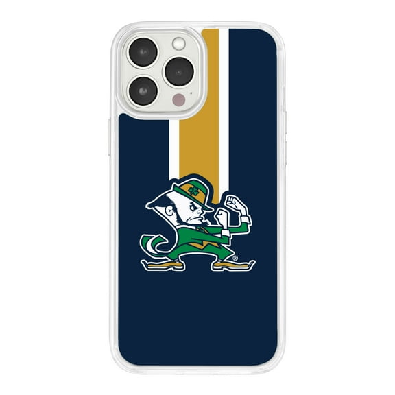 Notre Dame Fighting Irish HD Phone Case Compatible with MagSafe Apple iPhone 16 (Stripe) by Affinity Bands