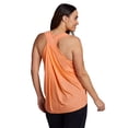 thumbnail image 3 of RBX Active Plus Size Women's Twist Back Soft Relaxed Tank Top Tunic, 3 of 5