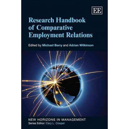 Research Handbook of Comparative Employment Relations (Hardcover) by Michael Barry Adrian Wilkinson