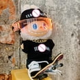 thumbnail image 2 of Recién llegado, camisetas de la segunda generación de Labubu, gorro de baño, mini guitarra, macarrones, colgantes para fiestas, ropa de Labubu, juguetes, regalos de cumpleaños, 2 of 5