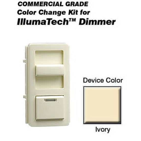 Leviton Ivory Color Change Conversion Kit for Illumatech Dimmer Switch IPKIT-I