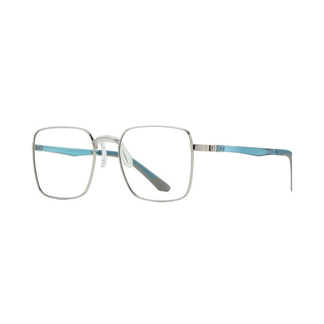 Decodeary Lunettes de Lecture pour Femmes Lunettes Anti-fatigue Lunettes de Protection Argent/bleu Clair