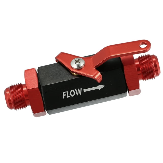 Unique Bargains AN10 Shut Off Valve Fuel Fitting fuel Flow Control Valves Inline Fuel Fitting Flow Drain Control Cut Off