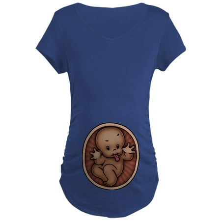 

CafePress - Razz Baby DS Maternity Dark T Shirt - Maternity Dark T-Shirt