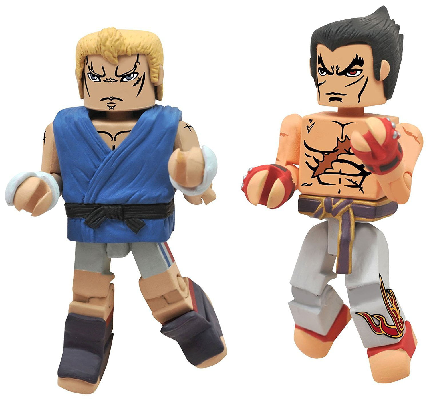 Street Fighter X Tekken Minimates Series 1 Sagat vs King 