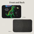 thumbnail image 2 of Vsdgher Space Dino Cartoon Black Hem Mat 40x60 - Multipurpose Doormat for Indoor & Outdoor Use - Welcome Your Guests with our Entrance Mat, 2 of 6