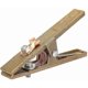 thumbnail image 1 of Earth Clamps,300A Brass A-Shape Ground Welding Earth Clamp,for Welding Machine for Various Types of Welding Equipment, 1 of 5