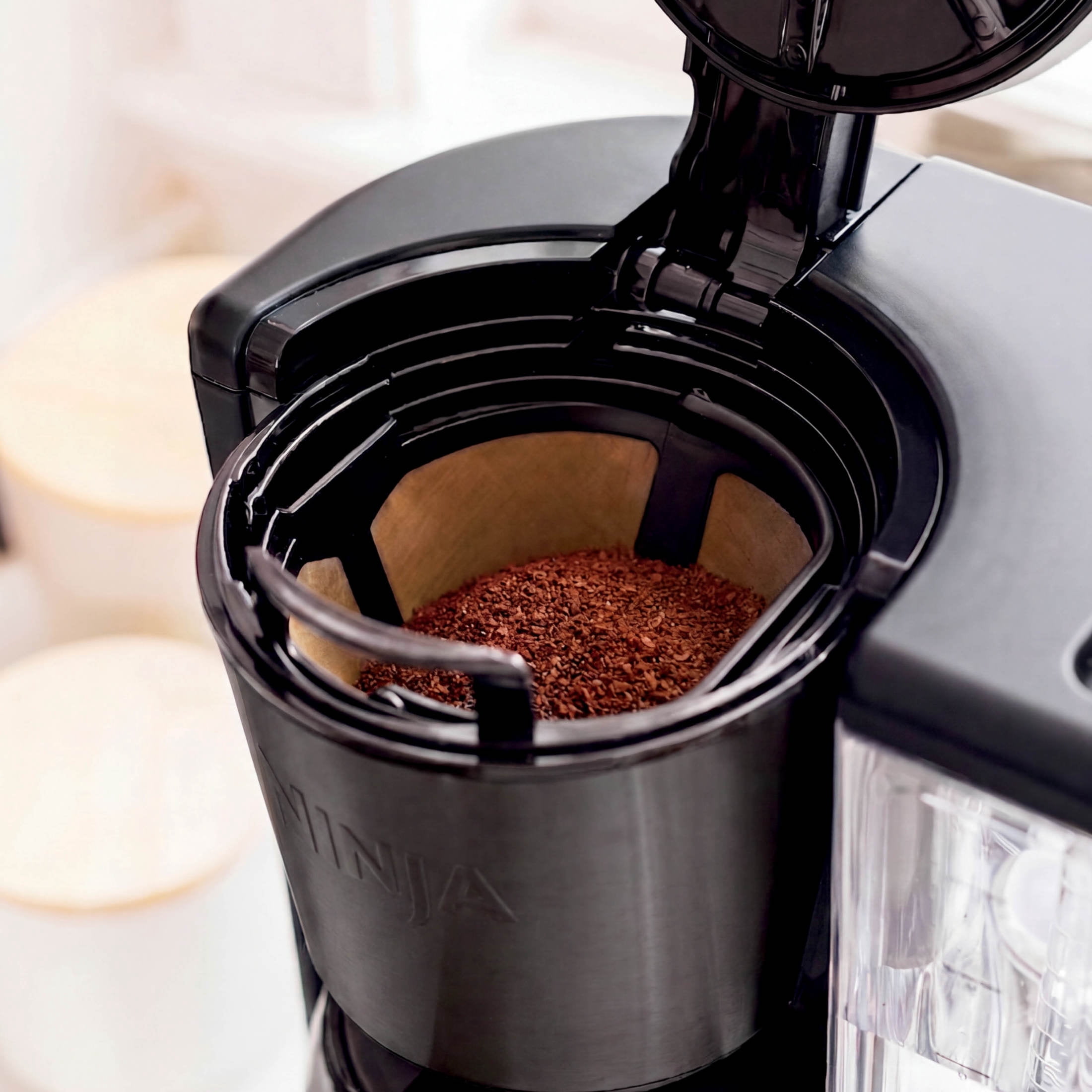 Ninja, Coffee Maker, 12-Cup, Programmable, Black and Stainless