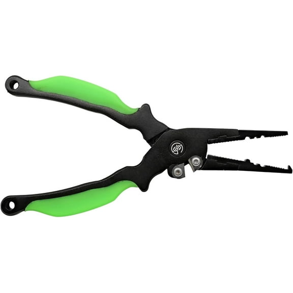 Googan Squad Aluminum Fishing Pliers with Sinker Crimping, Light Wire and Line Cutting, Removing Hooks from Fish