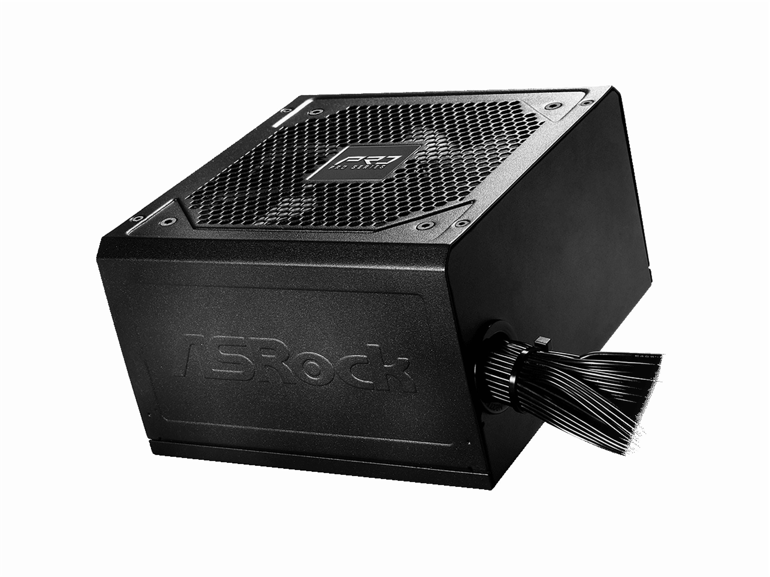 ASRock PRO Series PRO-650G 650 W ATX 3.1 Compatible 80 PLUS GOLD Certified Power Supply