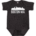 thumbnail image 3 of Inktastic Boston Massachussetts Skyline City Silhouette Boys or Girls Baby Bodysuit, 3 of 5