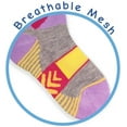 thumbnail image 5 of Jefferies Socks Girls Sport Pattern Low Cut & Quarter Socks 12 Pair Pack, 5 of 5