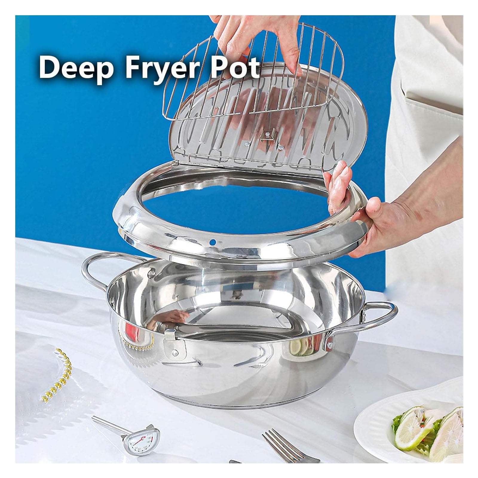 調理器具 Nka 調理器具 Nka XYKA 2024 Japanese Deep Fryer Pot with