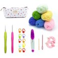 thumbnail image 1 of Kit de crochet para principiantes con Accesorios e hilo YONGSHENG, 1 of 5