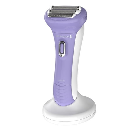 Remington Smooth & Silky™ Smooth Glide Rechargeable Shaver, Purple/White, (Best Electric Shaver For Women)