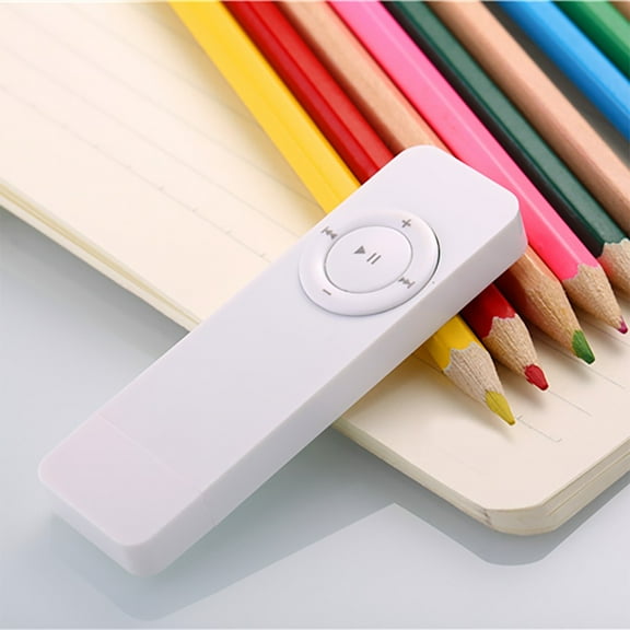Vacemry USB MP3 Player, Portable Music Player with Micro SD Support, Mini MP3 Player for Sports and , Clip-On MP3 Player with Earphones, Rechargeable MP3 Player for Audio Books and Music