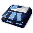 thumbnail image 2 of Uri University of Rhode Island Rams Fleece Blanket, Very Soft Microfiber Flannel Blanket for Couch Warm and Cozy for All Seasons, 2 of 8