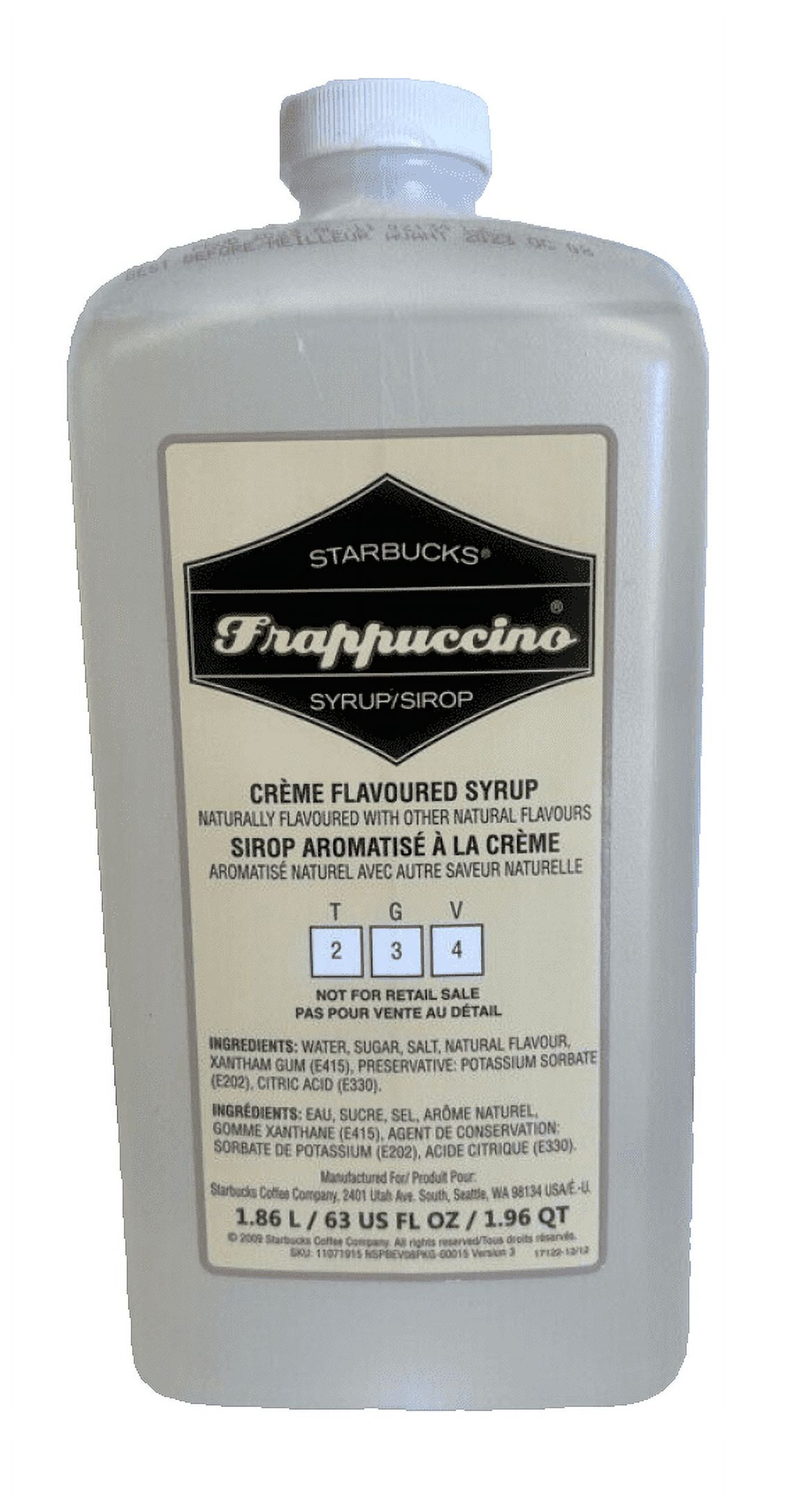 Starbucks - Frappuccino Base & Beverage Sauce - Same As Used