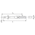 thumbnail image 4 of Stahlwille 50181040 Torque Wrench w/Mount for Insert Tools, Click-Type w/Dual Stop Signal, Fast & Accurate Setting, Easy-to-Read Double Scale, and Ergonomic Handle, 14x18 mm Mount Size, 80-400 N.m, 4 of 4