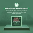 thumbnail image 4 of Bag Balm Moisturizing Bar Soap – Gentle Soap for Dry Skin with Lanolin – Hand & Body Cleansing Balm – Rosemary & Mint Scented Sensitive Skin Bar Soap – Natural Body Wash Bar – Made in The USA 3.9 oz, 4 of 4