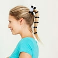 thumbnail image 4 of Fiudx Diadema En Lazo, Elegante Lazo En Pelotón En Cable, Teléfono, Goma Resistente En Pelo, Impermeable En Niñas, Accesorio En Pelo Diario, Modal Femenino, Ideal para Nadar y Bañarse, Diseño En Elas, 4 of 4