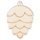 thumbnail image 3 of 200 Uds. Colgante de virutas de madera de cono de pino DIY decoración del hogar artesanías accesorios hechos a mano, 3 of 12