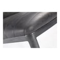 thumbnail image 5 of Moes Home Collection Pk-1094 Shelton 20" Wide Iron And Plywood Framed Leather And, 5 of 6