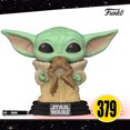 thumbnail image 2 of Funko Pop Baby Yoda Comiendo Ranita 379 Star Wars Mandalorian Coleccion Original Funko Funko 379, 2 of 6
