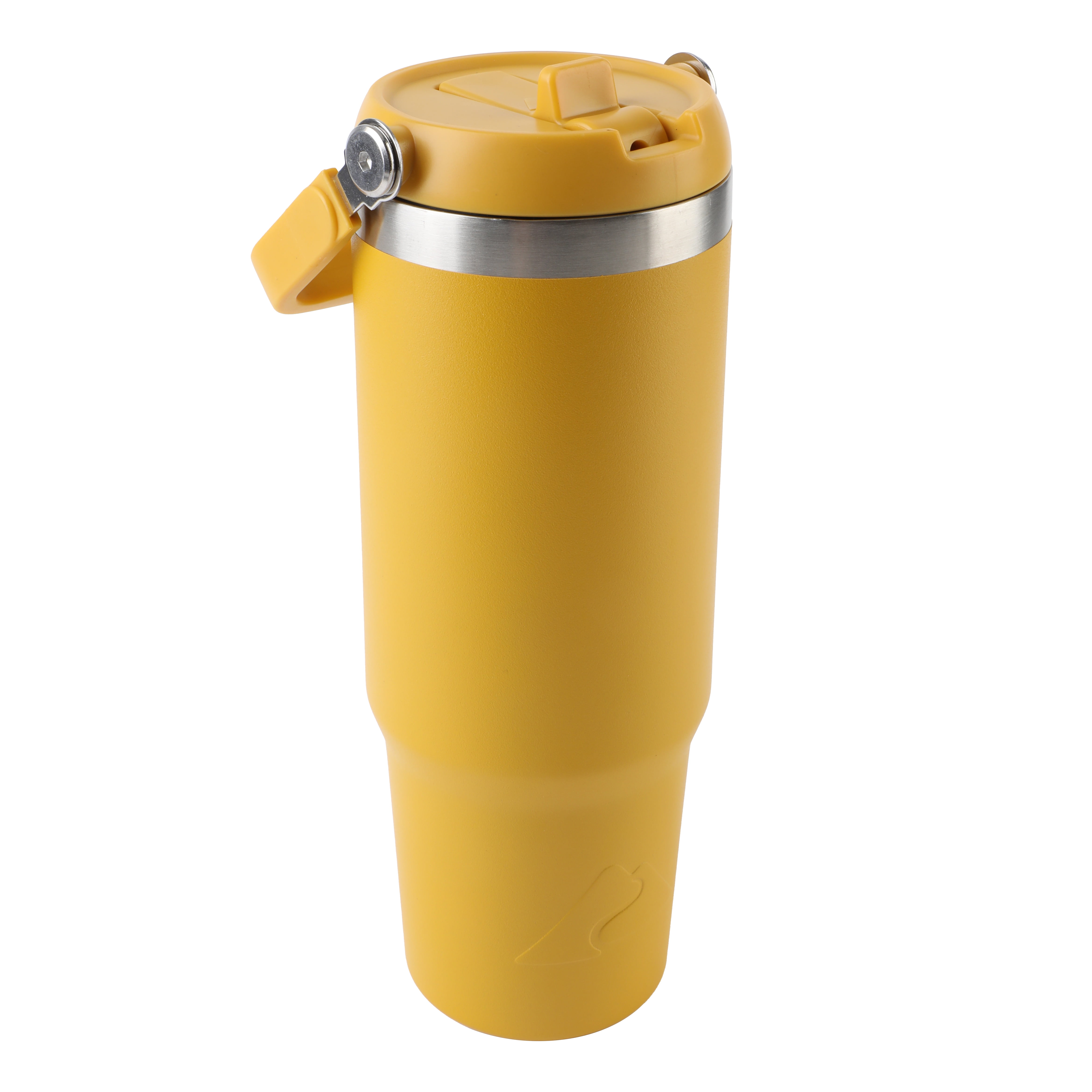 Ozark Trail 30 oz Stainless Steel Insulated Swivel Tumbler, Mustard Gold