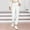 White, variant on Swuxness Womens Striped Print Loungewear Pajamas Long Pants Wicking Non Chafing Home Wear